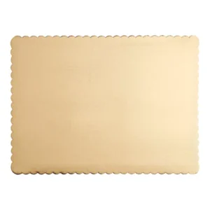 Cake Board Rectangle Gold