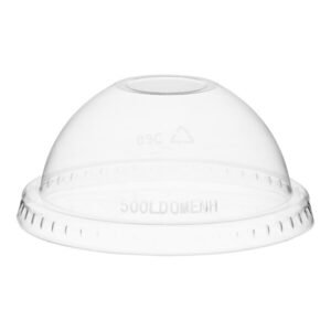 Lid Clear No Hole Fits Clear Cup 9oz Choice (50ct)