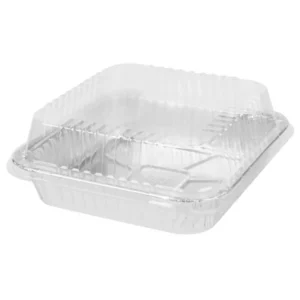 Foil Pan Square with lid 8x8