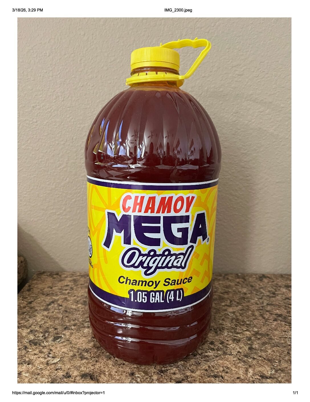 Chamoy Mega Original Sauce